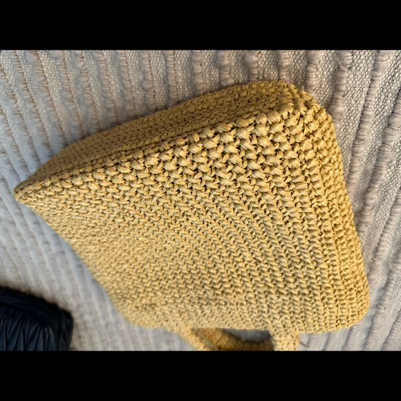 Prada Raffia Crochet Tote Bag Small - Picture 4 of 6